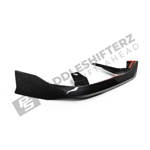 OEM BMW M Perf Carbon fiber front lip right - 51115A6FE82 side