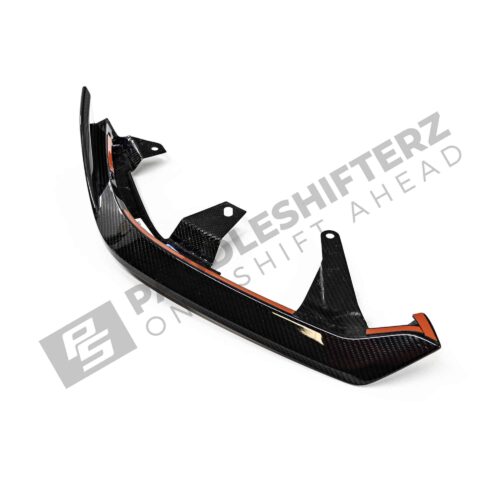 OEM BMW M Perf Carbon fiber front lip right - 51115A6FE82 top