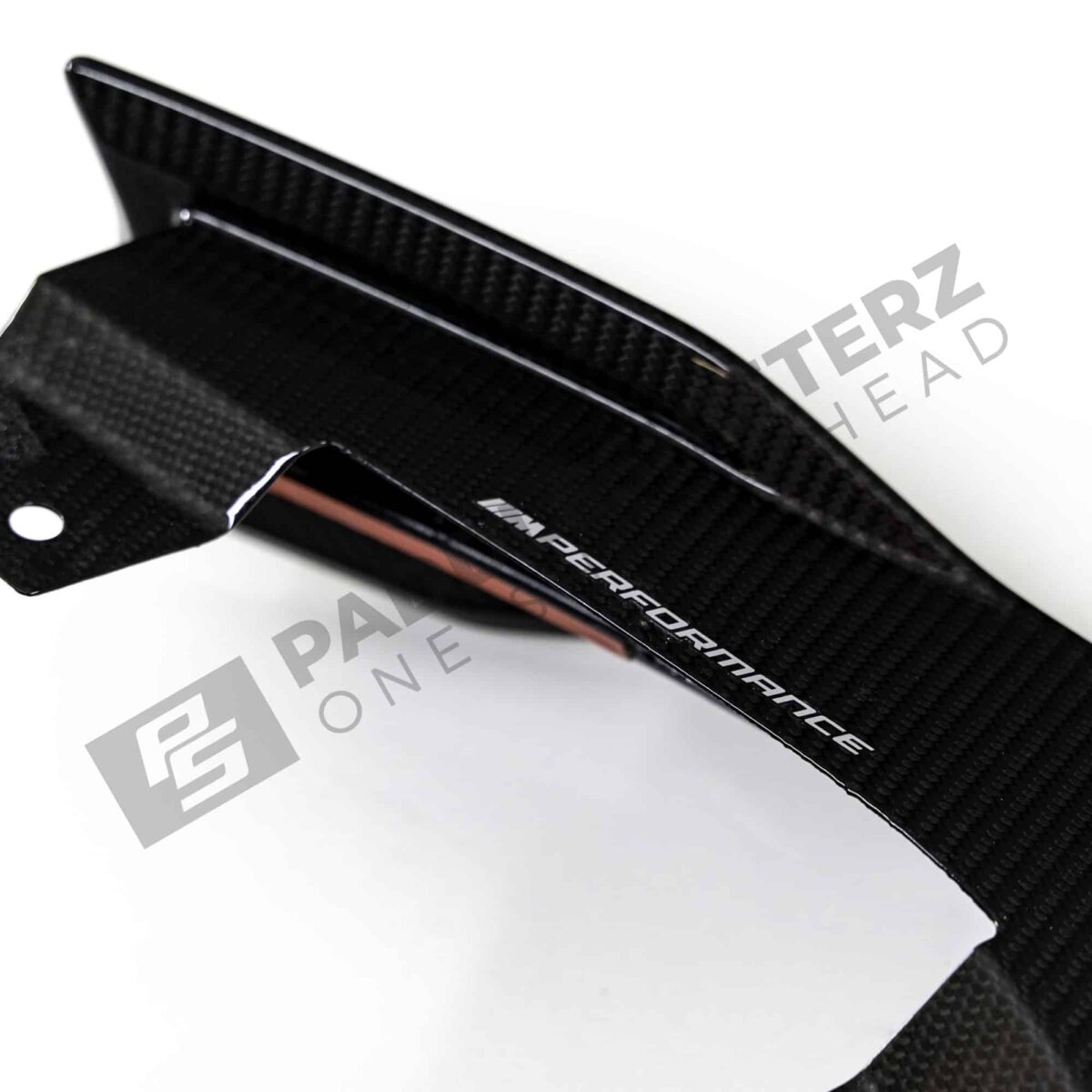 OEM BMW M Perf Carbon fiber front lip right - 51115A6FE82 M Performance