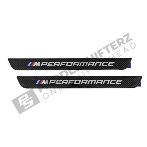 OEM BMW M Performance Carbon door sill trim - 51475A6CBC3