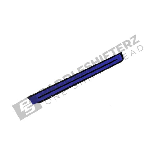 Bottom of OEM BMW M Performance Carbon door sill trim - 51475A6CBC3