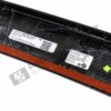 Close up of the labels on OEM BMW M Performance Carbon fiber spoiler G60 - 51625A79E68