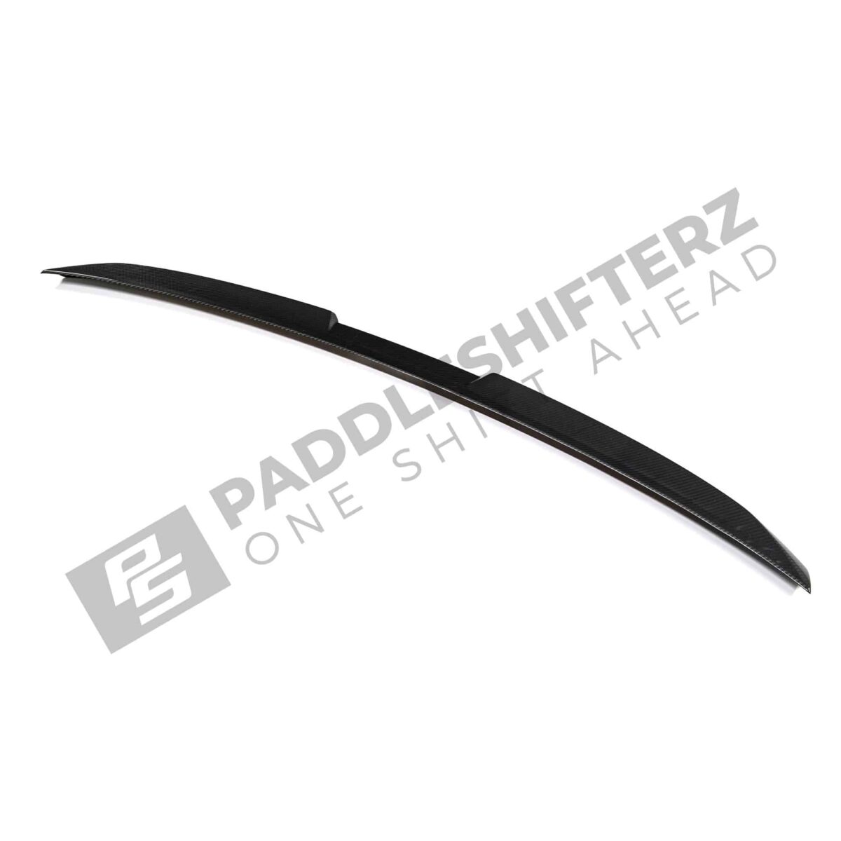 Side view of OEM BMW M Performance Carbon fiber spoiler G60 - 51625A79E68
