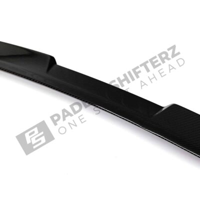 Close up of OEM BMW M Performance Carbon fiber spoiler G60 - 51625A79E68
