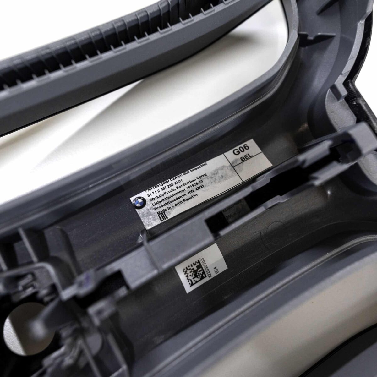Damaged – BMW M Performance X6M carbon grill – 51712467265 – Bild 7