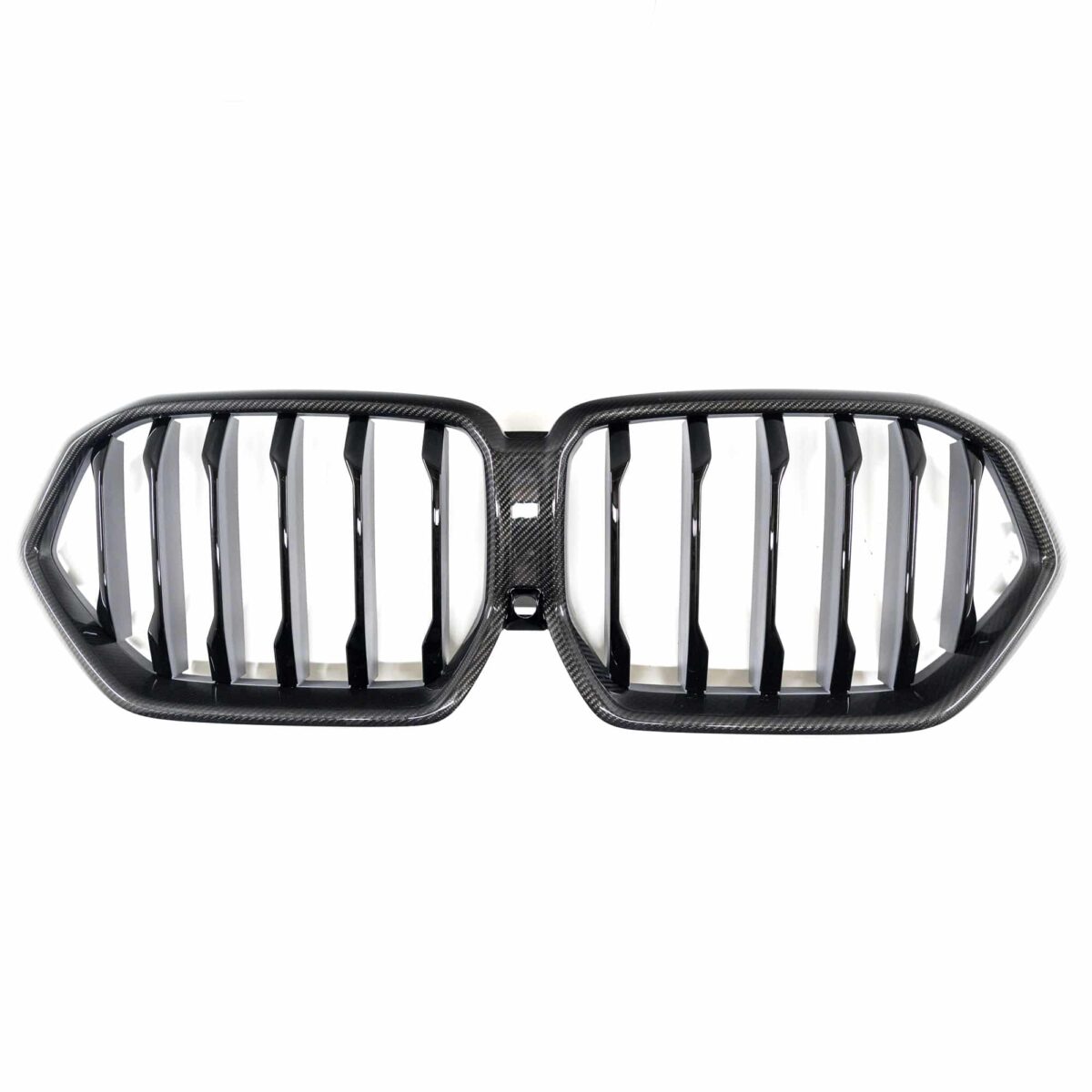 Beschädigt - OEM BMW M Performance X6M Kohlefaser Grill - 51712467265