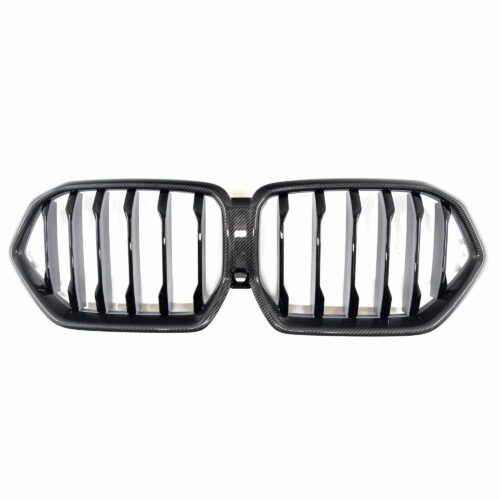 Damaged - OEM BMW M Performance X6M carbon fiber grill - 51712467265