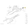 OEM BMW Chrome rear exhaust tip - 18308096125