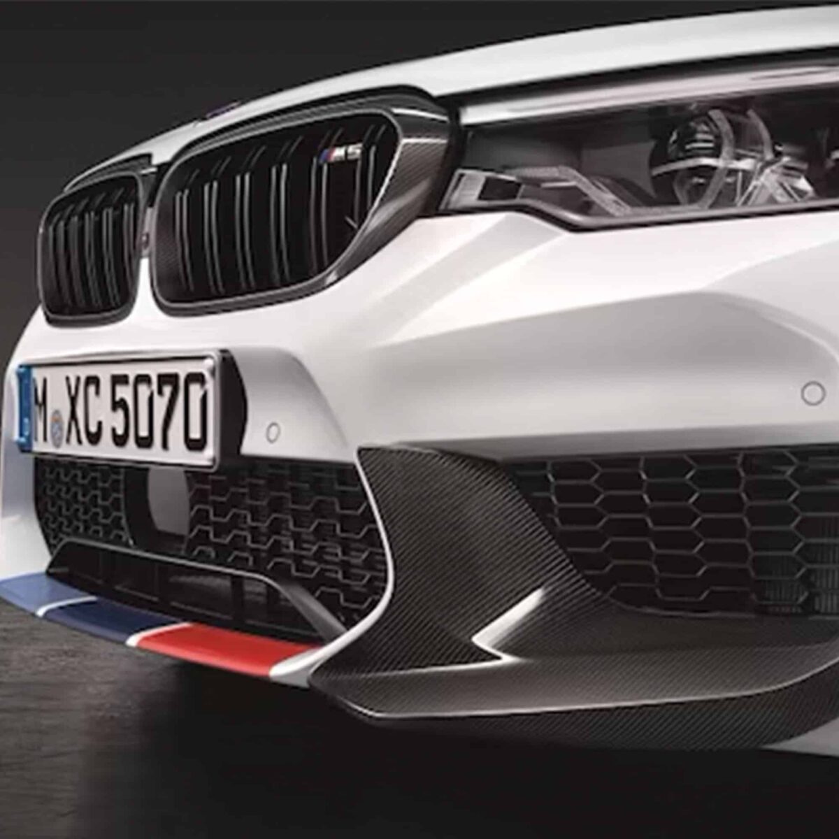 OEM BMW M Performance Front grille carbon left - 51712447091