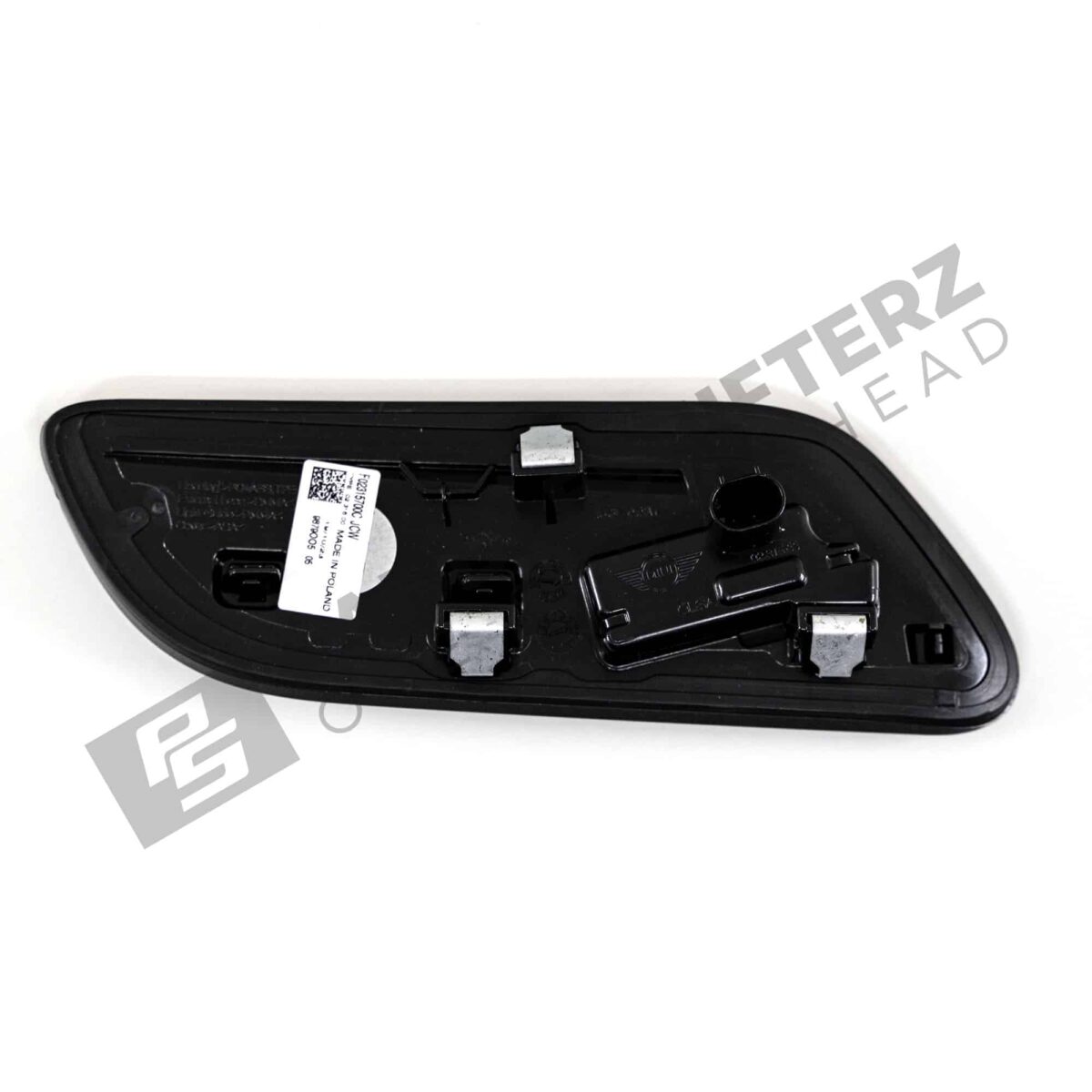 Linke Seite Rückansicht der OEM MINI JCW Seite Kotflügel Blinker LCI2 63179879005-63179879006