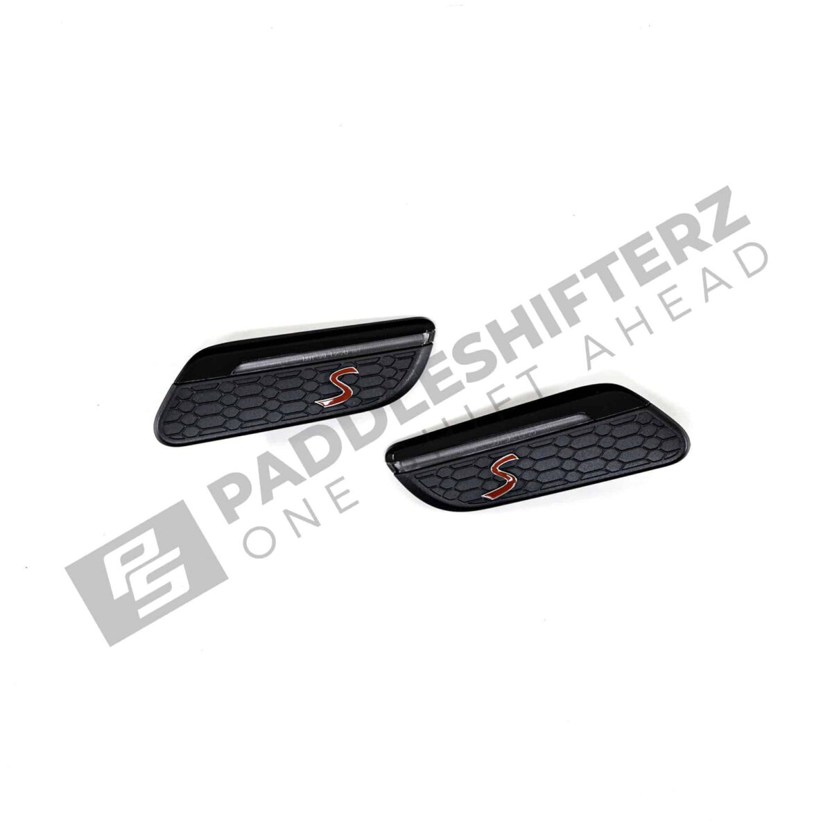 Ansicht von oben OEM MINI Seite Kotflügel Blinker LCI2 - 63175A204E5-63175A204E6