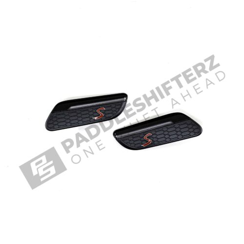 Top view of OEM MINI Side fender turn signals LCI2 - 63175A204E5-63175A204E6