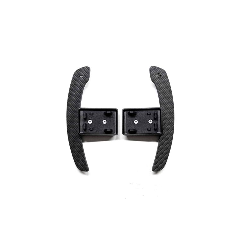 Structured carbon fiber paddle shifters for MINI F Series