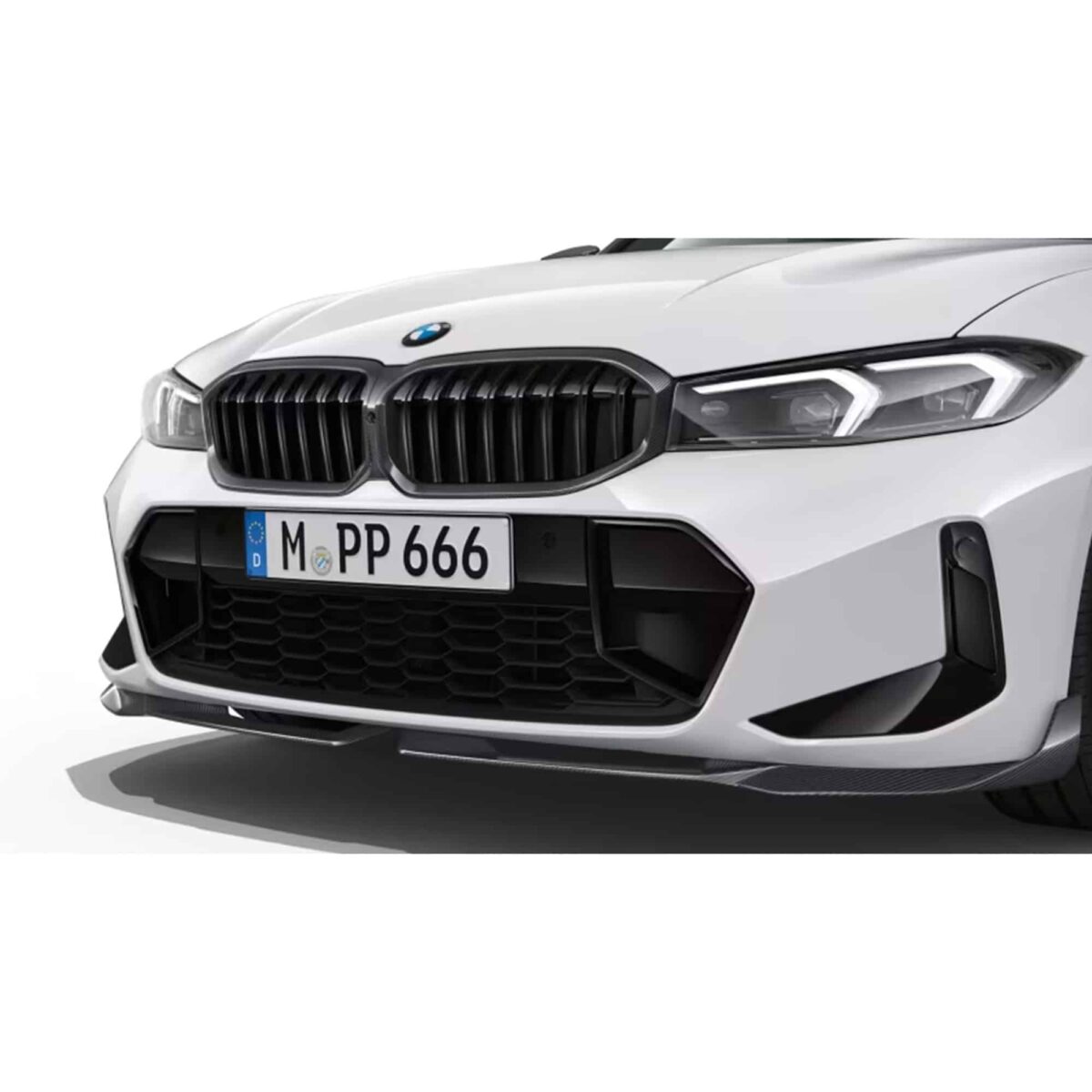 OEM BMW G20/G21 Carbonfaser M Performance Frontlippe, rechts - 51195A4B368