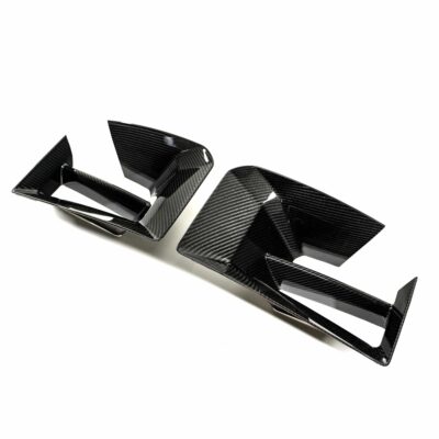 Alternative view of INDIV Carbon fiber front air inlets for BMW G87 M2