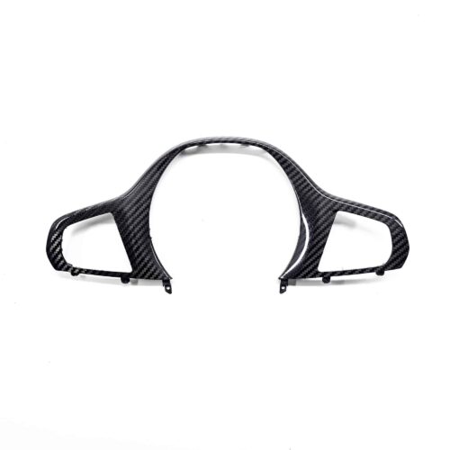 OEM BMW Carbon fiber steering wheel trim top part for BMW G Series like G80 M3, without support for driving assistant professional photographed from the top