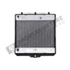 OEM BMW F80, F82, F83, F87 coolant radiator, left side - 17112284603