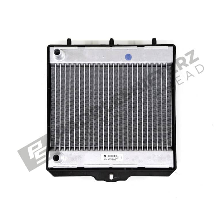 OEM BMW F80, F82, F83, F87 coolant radiator, left side - 17112284603