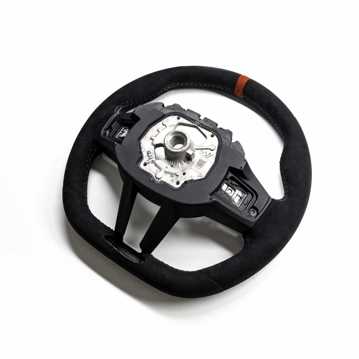 OEM BMW M Flat bottom alcantara steering wheel - 32307908499 - Image 7