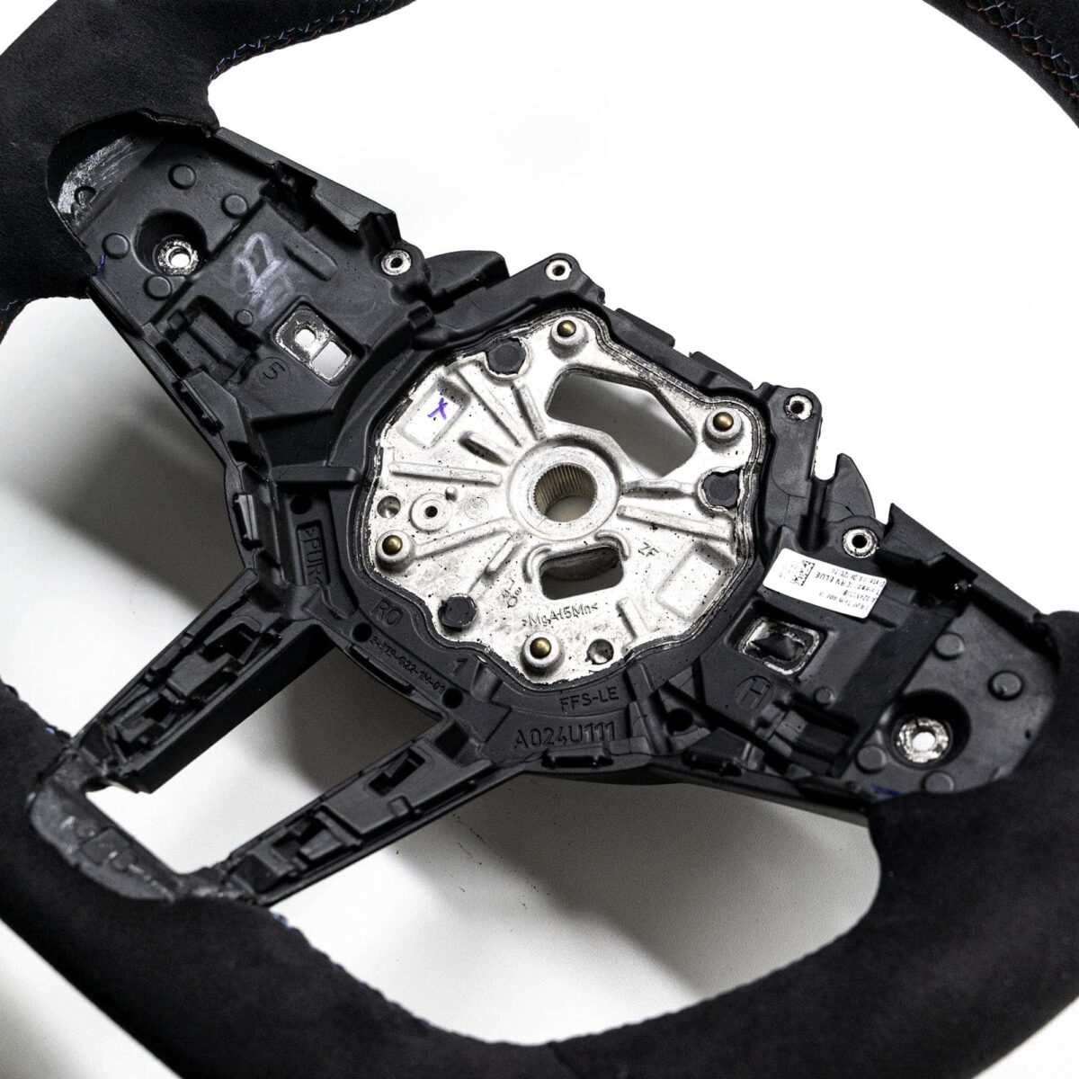 OEM BMW M Flat bottom alcantara steering wheel - 32307908499 - Image 8