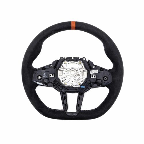 OEM BMW M4 Flat bottom alcantara steering wheel, 32307908501