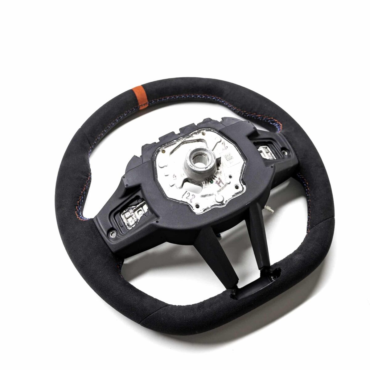 OEM BMW M Flat bottom alcantara steering wheel - 32307908502 - Image 2