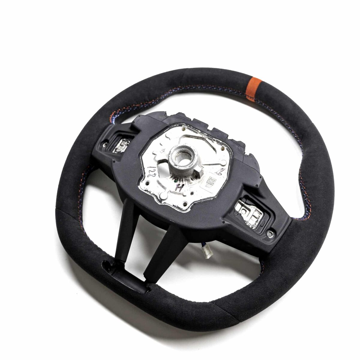 OEM BMW M Flat bottom alcantara steering wheel - 32307908502 - Image 3