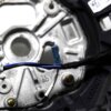Close up shot of the cables of the OEM BMW M Flat bottom alcantara steering wheel - 32307908502