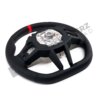 Rear side view of OEM BMW M Flat bottom leather steering wheel - 32305A8A905