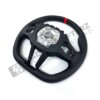 Rear of OEM BMW M Flat bottom leather steering wheel - 32305A8A905