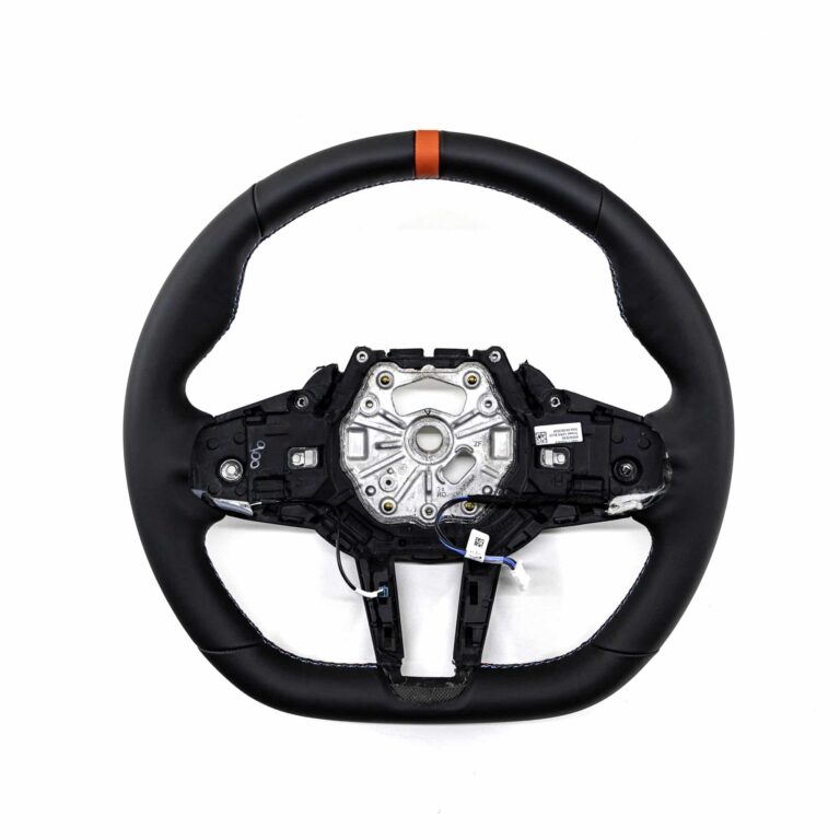 OEM BMW M Flat bottom leather steering wheel - 32305A8A906