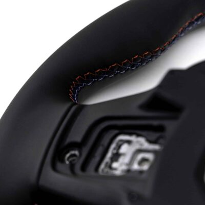 Paddle shifter hole of the OEM BMW M4 Flat bottom leather steering wheel, 32305A8A906