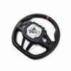 Rear view of the OEM BMW M4 Flat bottom leather steering wheel, 32305A8A906