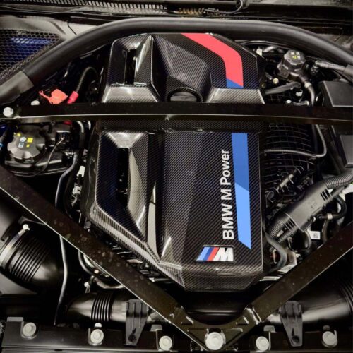 OEM BMW M Perf. Carbon fiber engine cover S58 - 11145B311A3
