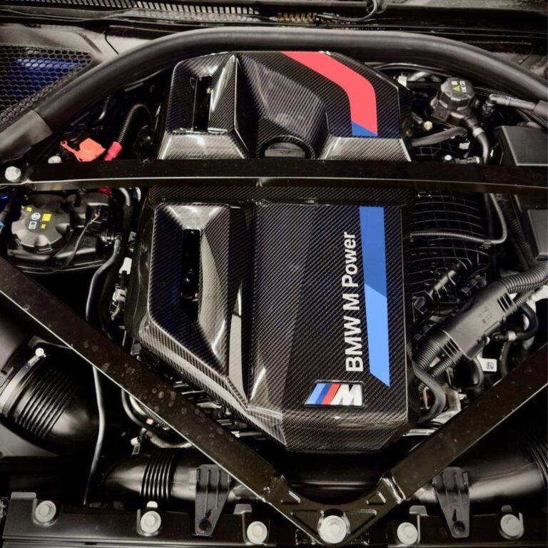 OEM BMW M Perf. Carbon fiber engine cover S58 - 11145B311A3