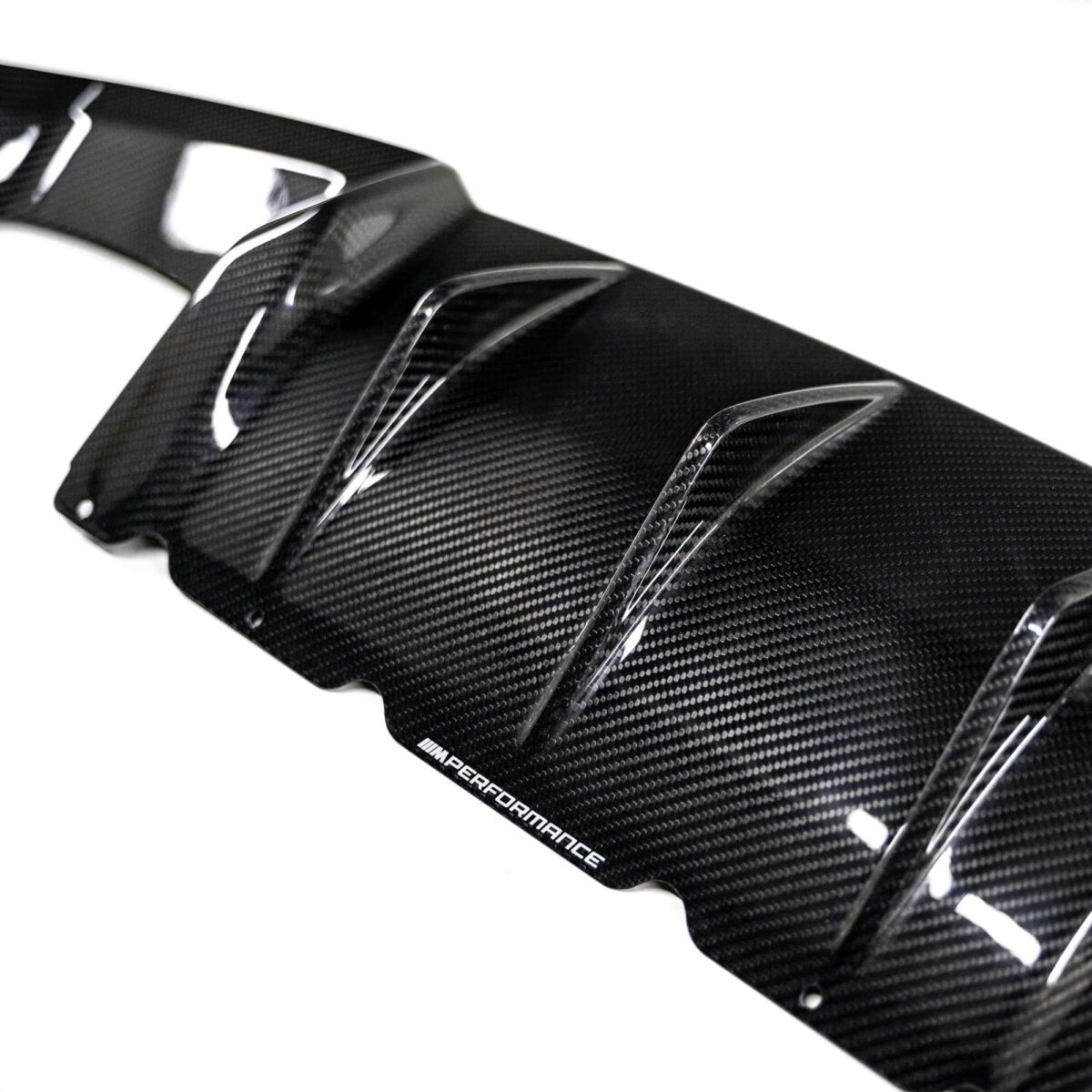 OEM BMW M Performance Carbon fiber diffuser F87 51192361666 – Bild 4
