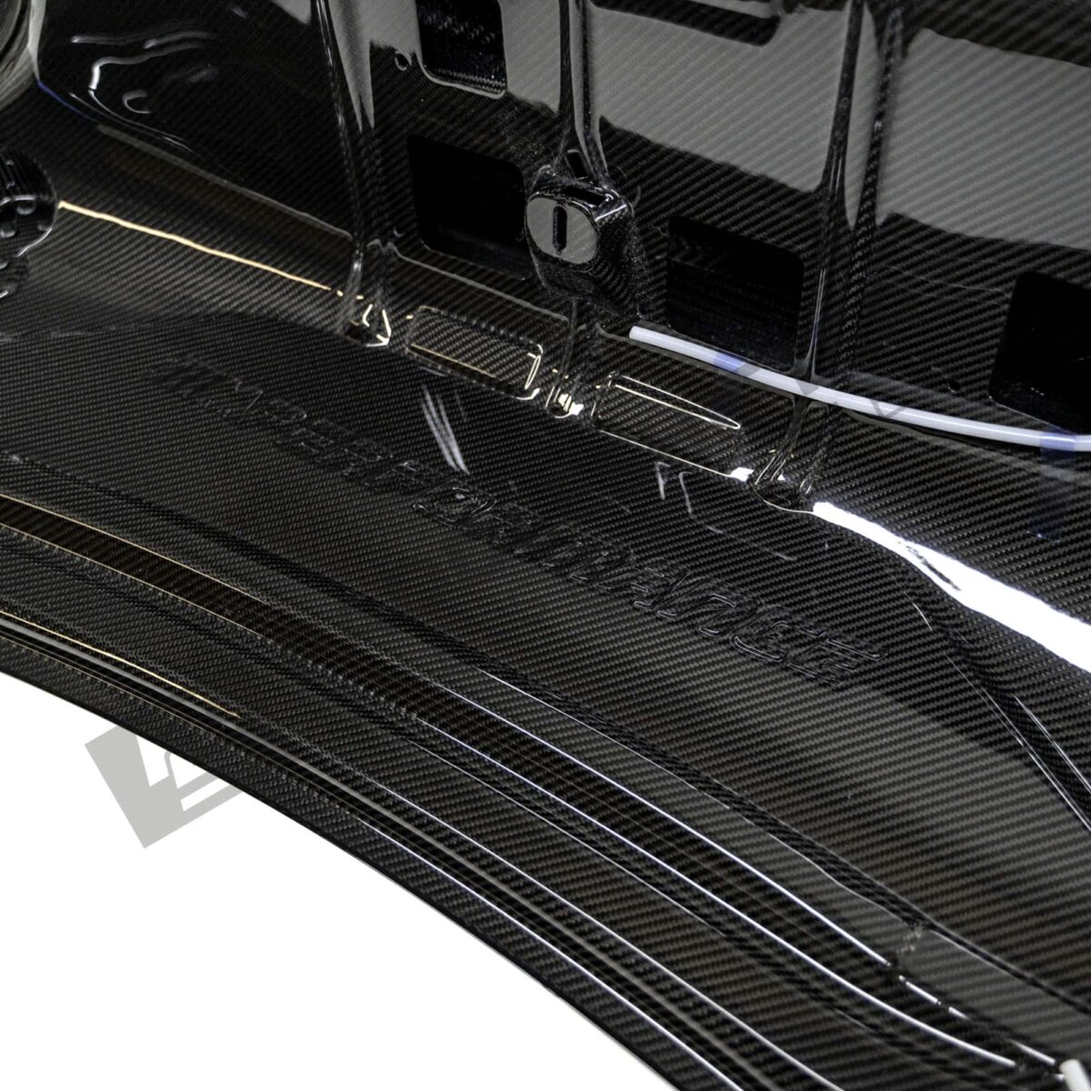 OEM BMW M Performance Carbon fiber trunk lid - 41622460278 close up shot of the rear