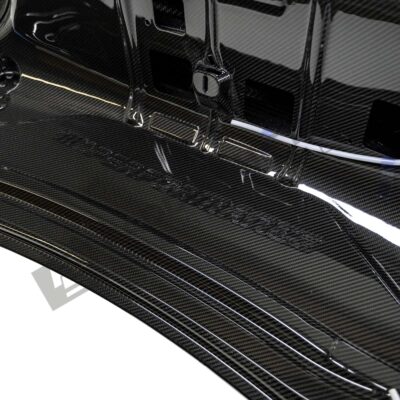 OEM BMW M Performance Carbon fiber trunk lid - 41622460278 close up shot of the rear
