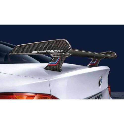 OEM BMW M Performance Carbon fiber wing, F8X - 51192409319 installed on a F82 M4