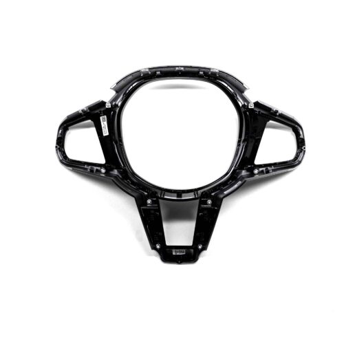 Bottom view of the OEM BMW M Sport steering wheel trim M4 LCI - 32307908504