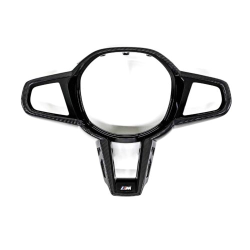 OEM BMW M Sport steering wheel trim without driving assistant professional M4 LCI - 32307908505