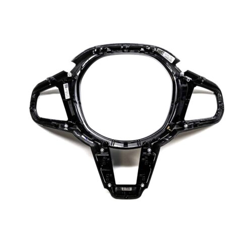 Back view of the OEM BMW M Sport steering wheel trim with driving assistant professional M4 LCI - 32307908506