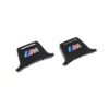 OEM BMW M black rear brake caliper clips - 34206881294