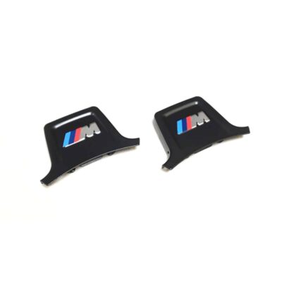 OEM BMW M black rear brake caliper clips - 34206881294