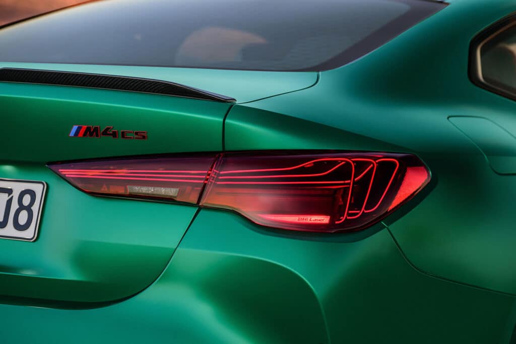 BMW G82 M4 CS with laser tail lights