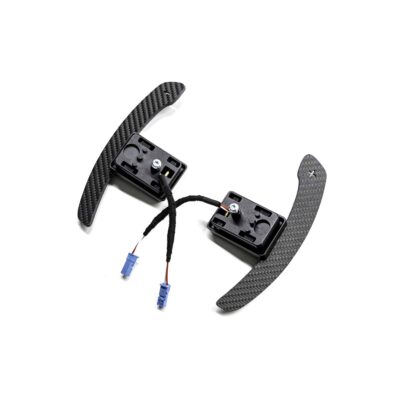 PaddleShifterz Magnetic Structured carbon fiber paddle shifters for MINI F series from the side