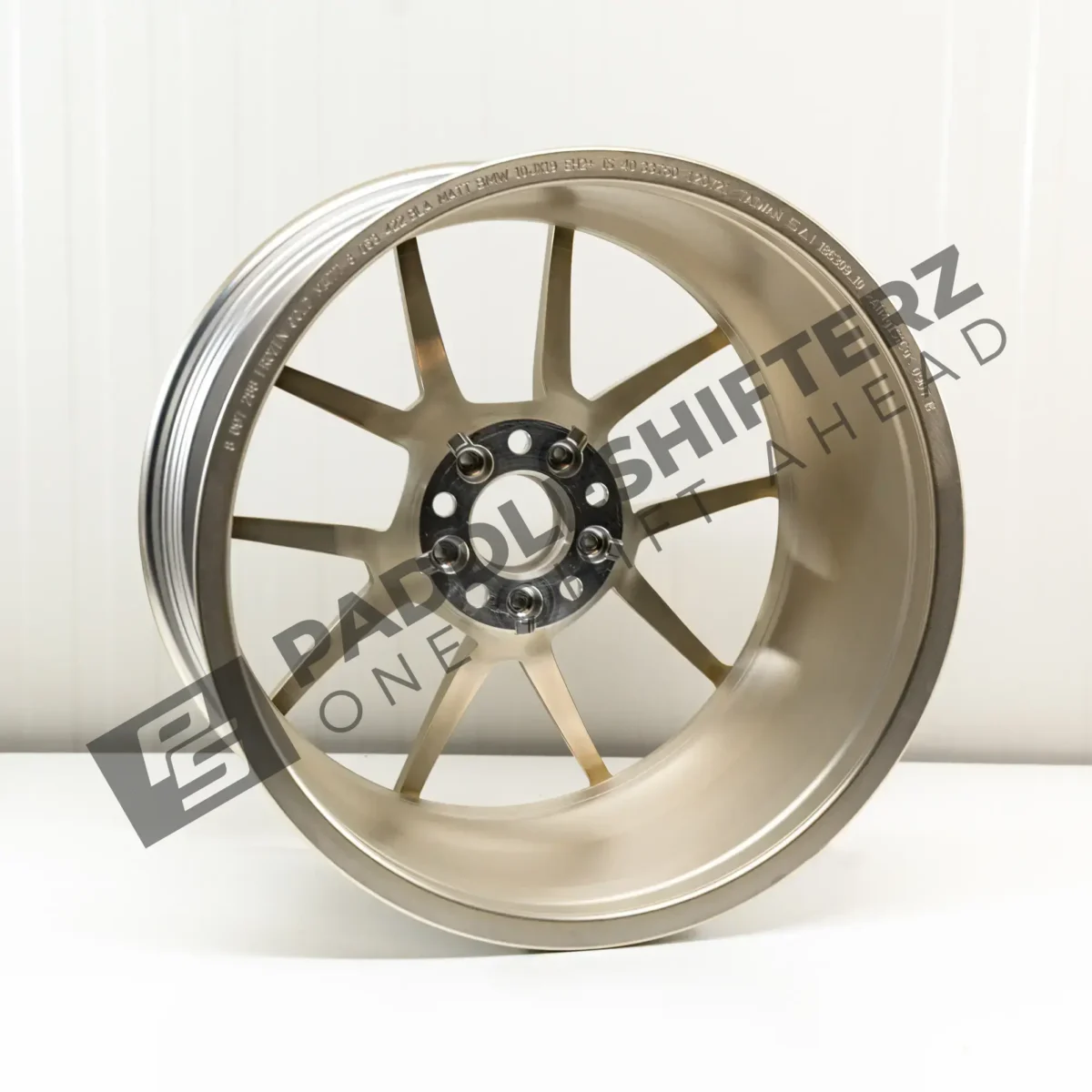 OEM BMW 763M Frozen Gold Wheel 10Jx19 ET40 - 36118097288 - Image 6