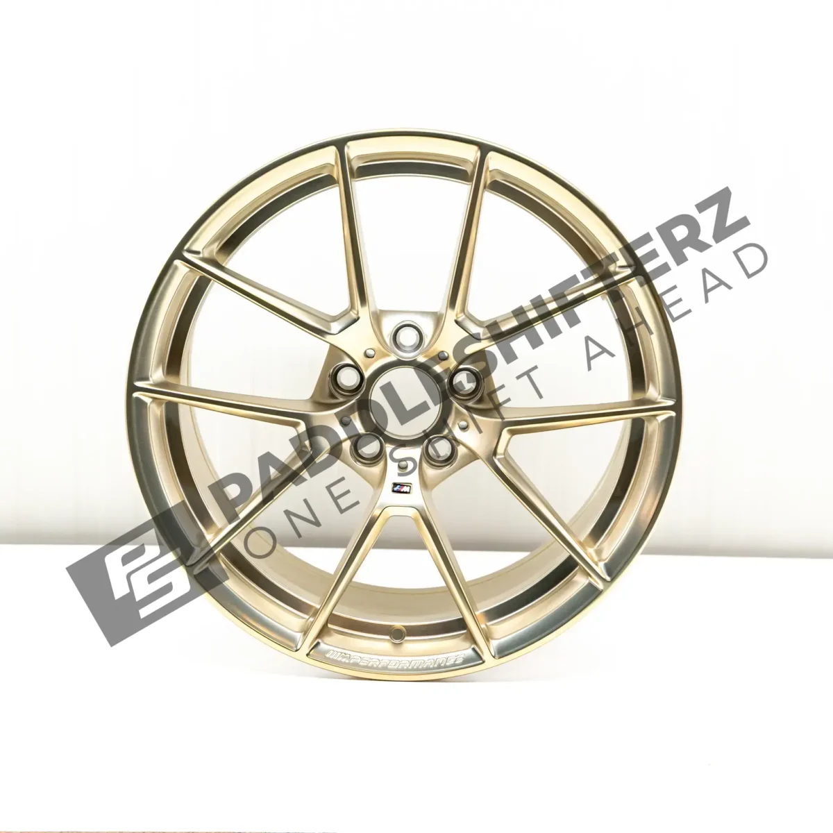 OEM BMW 763M Frozen Gold Wheel 10Jx19 ET40 - 36118097288 - Image 2