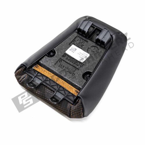 Rear side view of the OEM BMW Carbon seat headrest Kyalami Orange - 52109882593