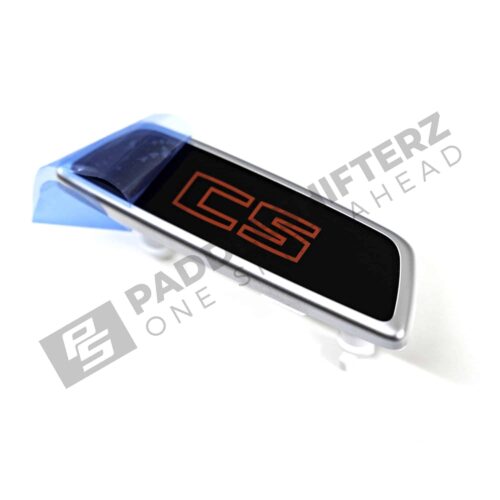 Side uncovered OEM BMW G80/G82 CS Seat emblem, illuminated – 52107883319